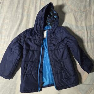 Wonder Kids Navy Blue Kids Hooded Jacket 5T